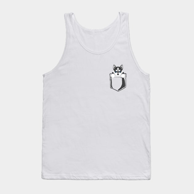 Pocket Husky Tank Top by JKA